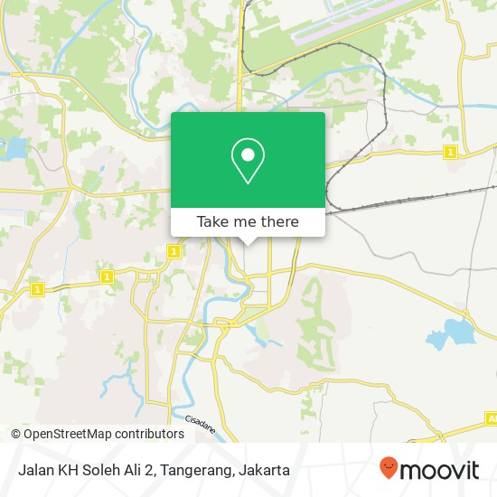 Jalan KH Soleh Ali 2, Tangerang map