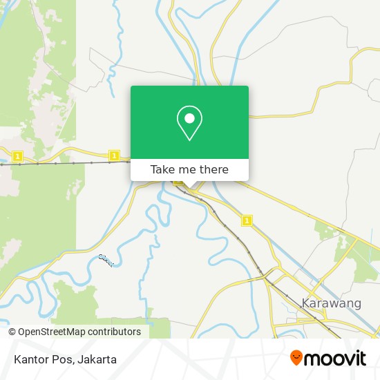 Kantor Pos map