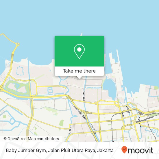 Baby Jumper Gym, Jalan Pluit Utara Raya map