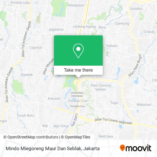 Mindo Miegoreng Maur Dan Seblak map