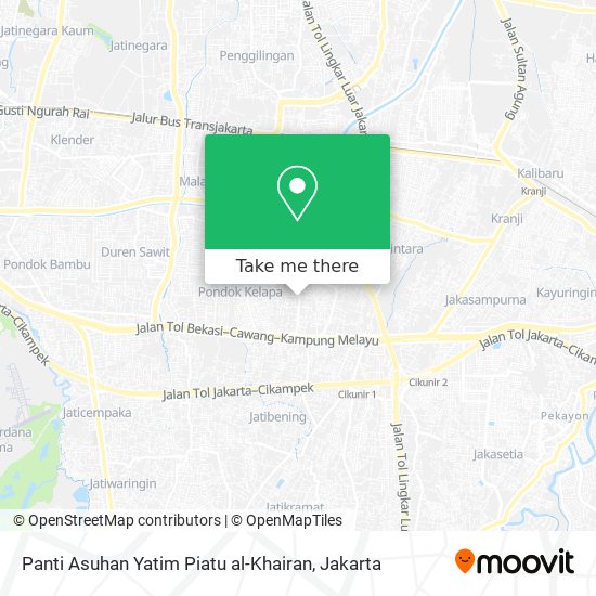 Panti Asuhan Yatim Piatu al-Khairan map