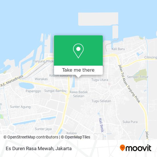 Es Duren Rasa Mewah map