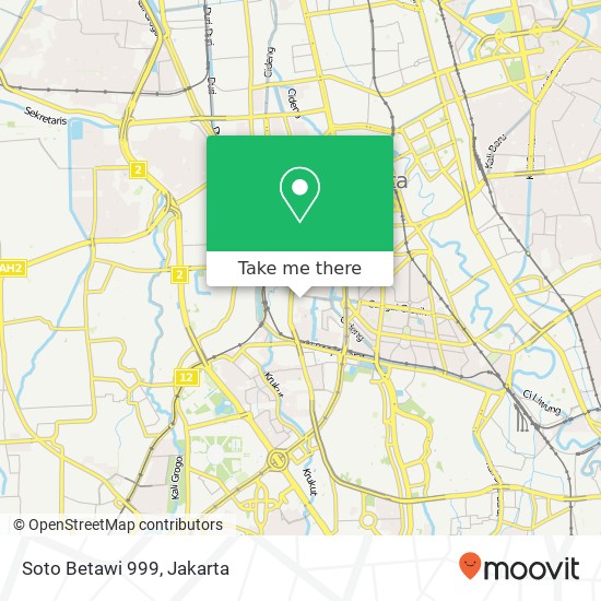 Soto Betawi 999, Indonesia map