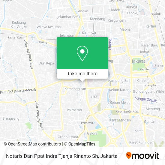 Notaris Dan Ppat Indra Tjahja Rinanto Sh map