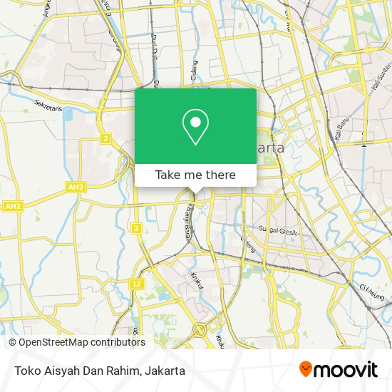 Toko Aisyah Dan Rahim map