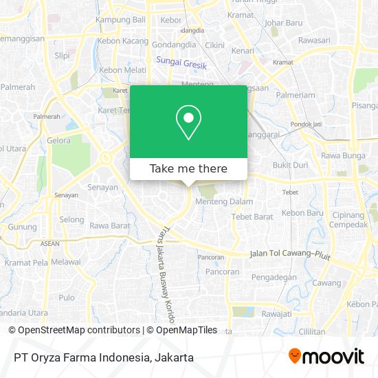 PT Oryza Farma Indonesia map