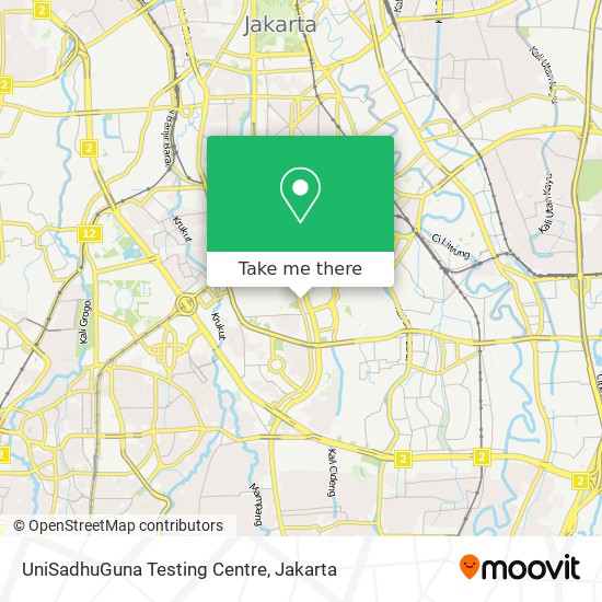 UniSadhuGuna Testing Centre map