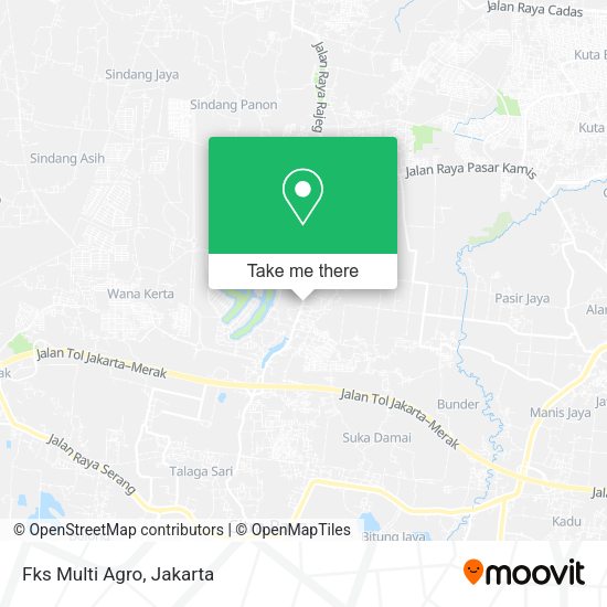 Fks Multi Agro, Jalan Raya Pasar Kemis map