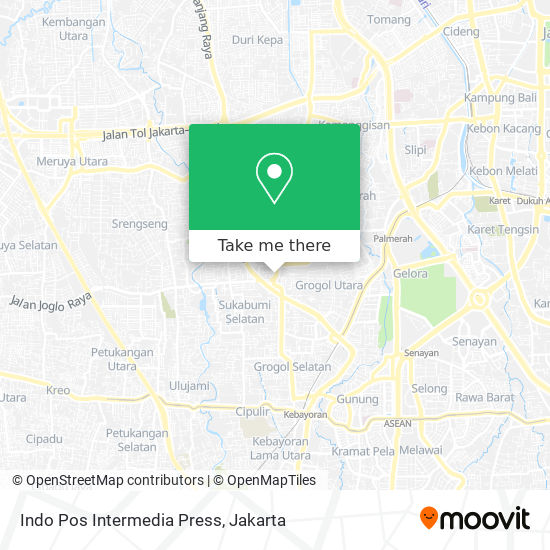 Indo Pos Intermedia Press map