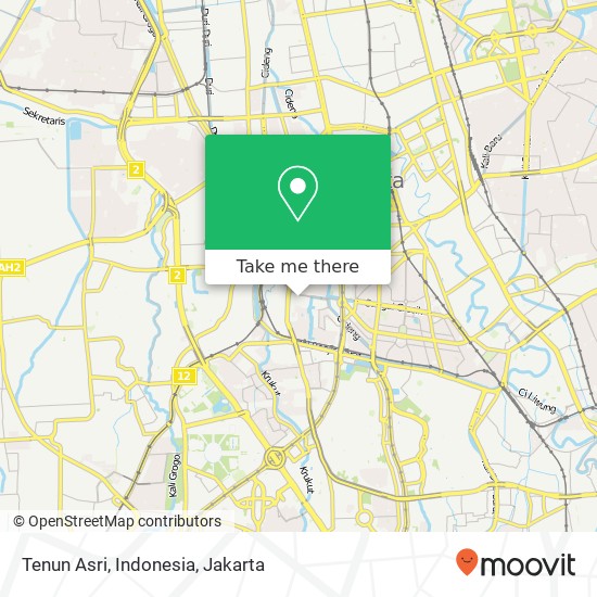 Tenun Asri, Indonesia map