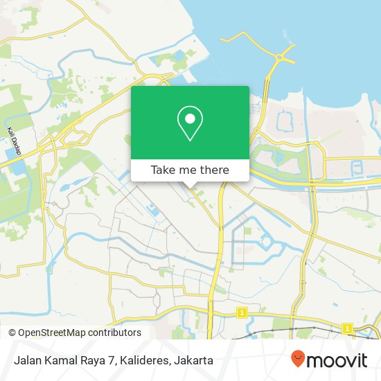 Jalan Kamal Raya 7, Kalideres map