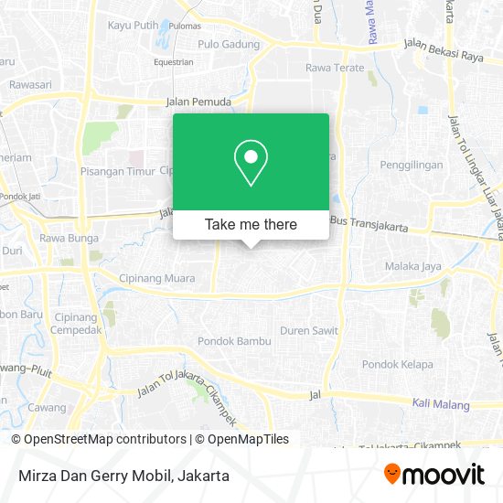 Mirza Dan Gerry Mobil map