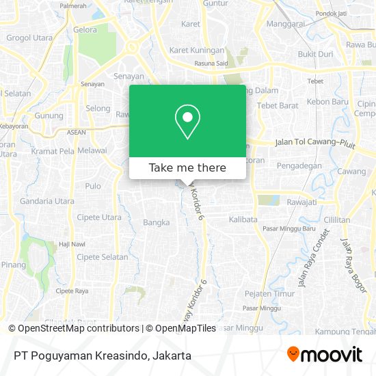 PT Poguyaman Kreasindo map