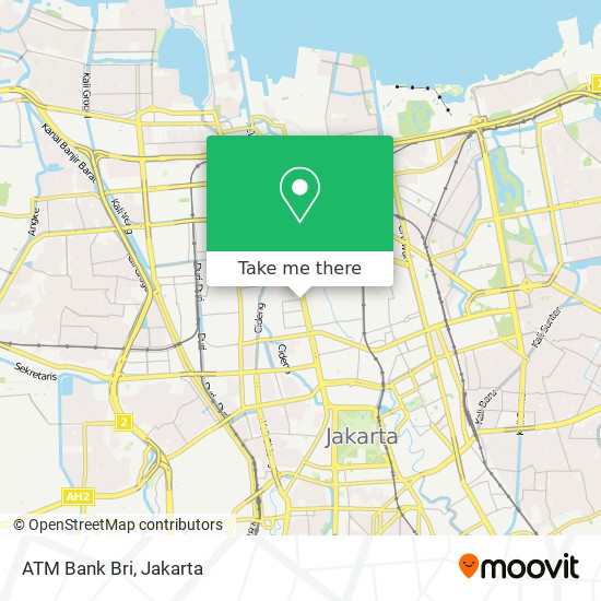 ATM Bank Bri map