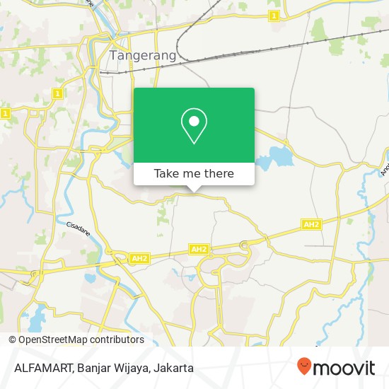 ALFAMART, Banjar Wijaya map