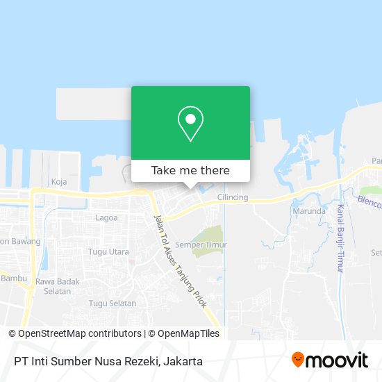 PT Inti Sumber Nusa Rezeki map