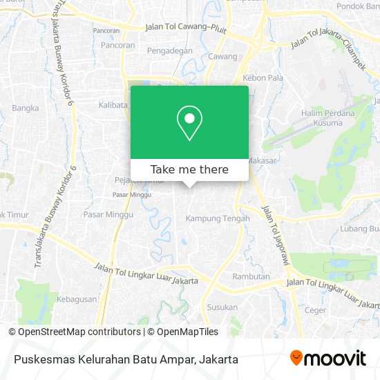 Puskesmas Kelurahan Batu Ampar map