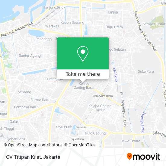 CV Titipan Kilat map