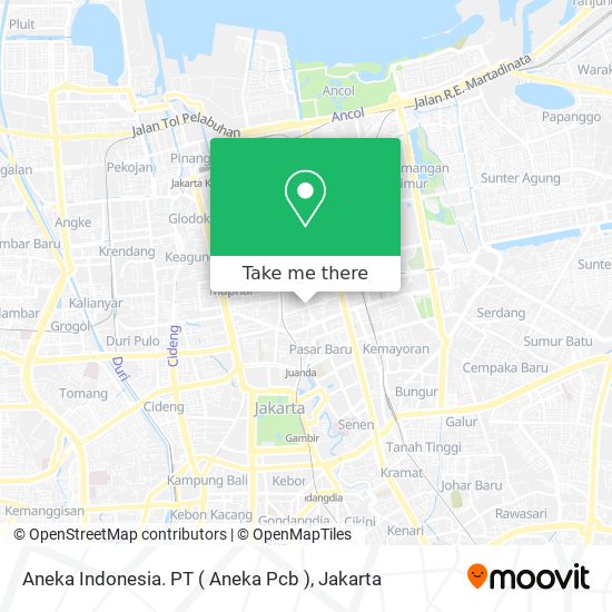 Aneka Indonesia. PT ( Aneka Pcb ) map