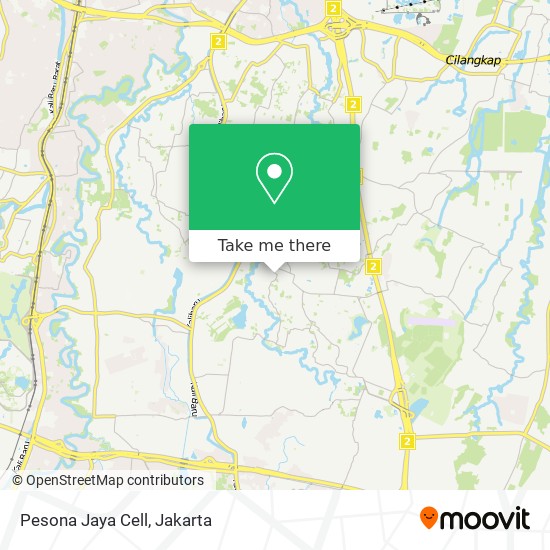 Pesona Jaya Cell map