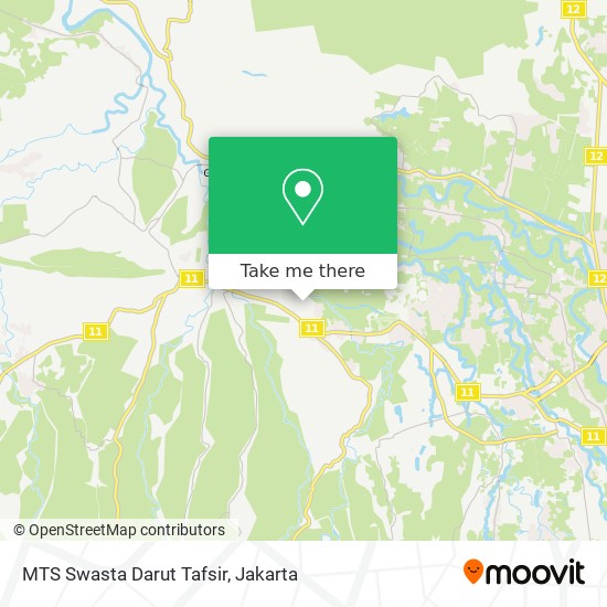 MTS Swasta Darut Tafsir map