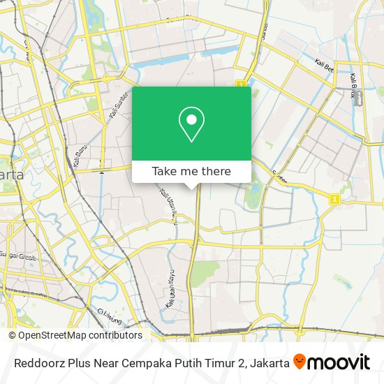 Reddoorz Plus Near Cempaka Putih Timur 2 map