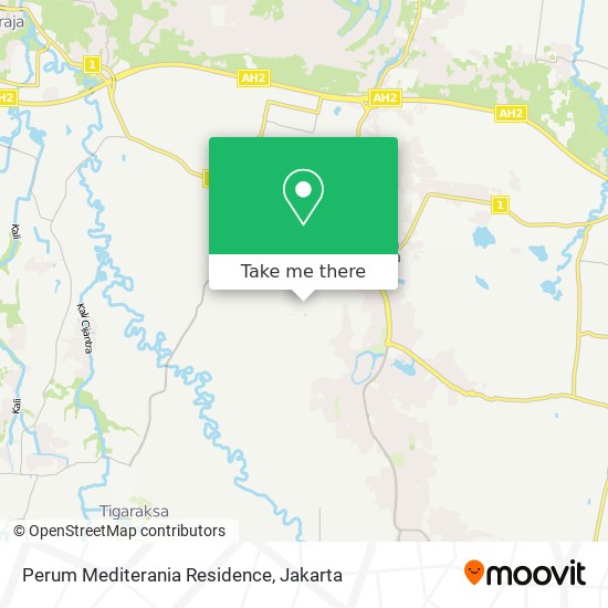 Perum Mediterania Residence map