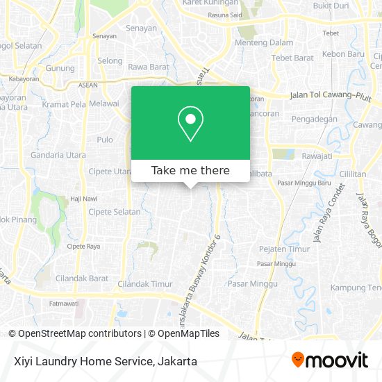 Xiyi Laundry Home Service map