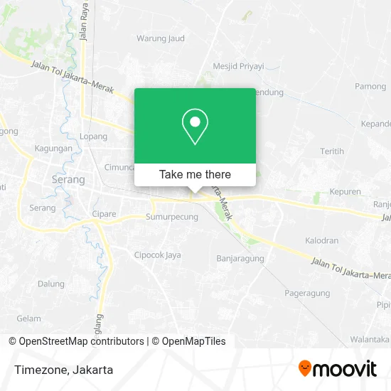 Timezone map