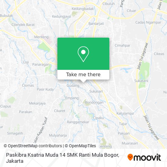 Paskibra Ksatria Muda 14 SMK Ranti Mula Bogor map