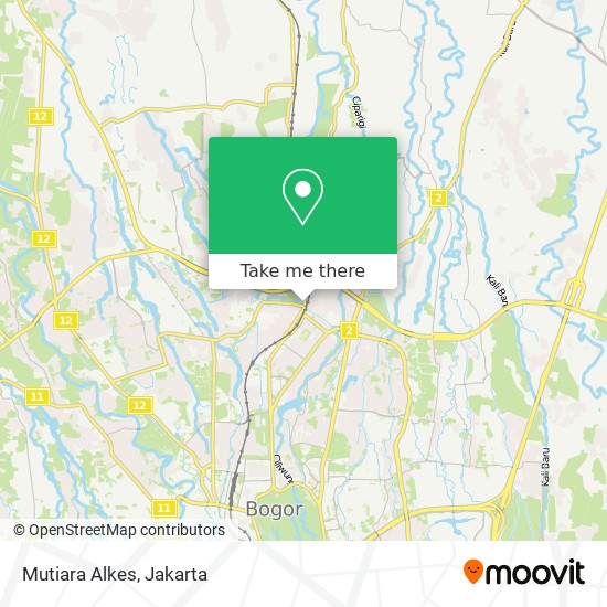 Mutiara Alkes map