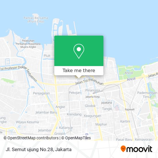 Jl. Semut ujung No.28 map