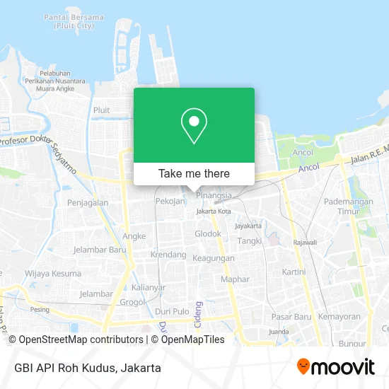 GBI API Roh Kudus map