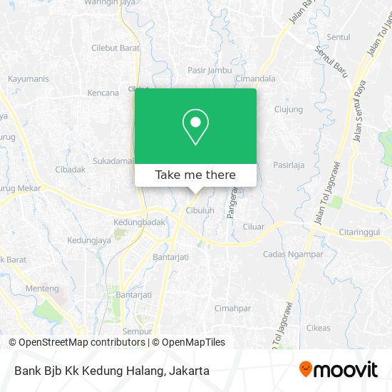 Bank Bjb Kk Kedung Halang map