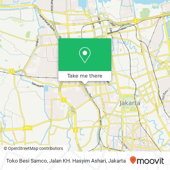 Toko Besi Samco, Jalan KH. Hasyim Ashari map