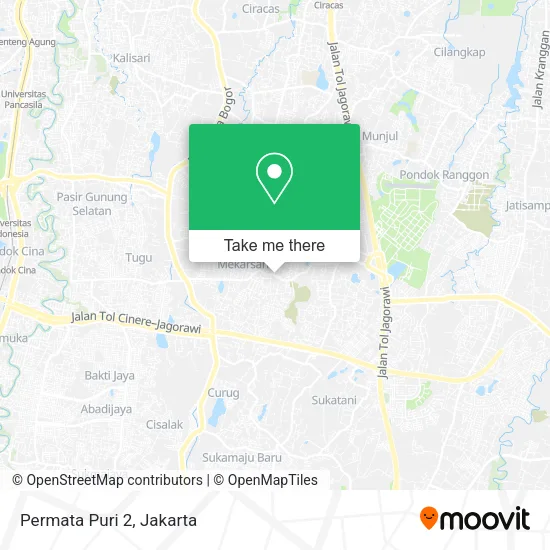 Permata Puri 2 map