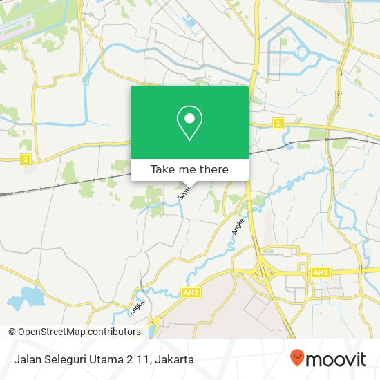 Jalan Seleguri Utama 2 11, Cengkareng map