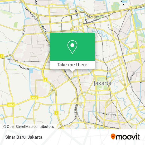 Sinar Baru map