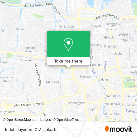 Indah Jayacom C.V. map