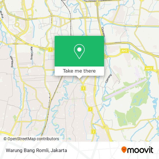 Warung Bang Romli map