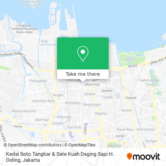 Kedai Soto Tangkar & Sate Kuah Daging Sapi H. Diding map