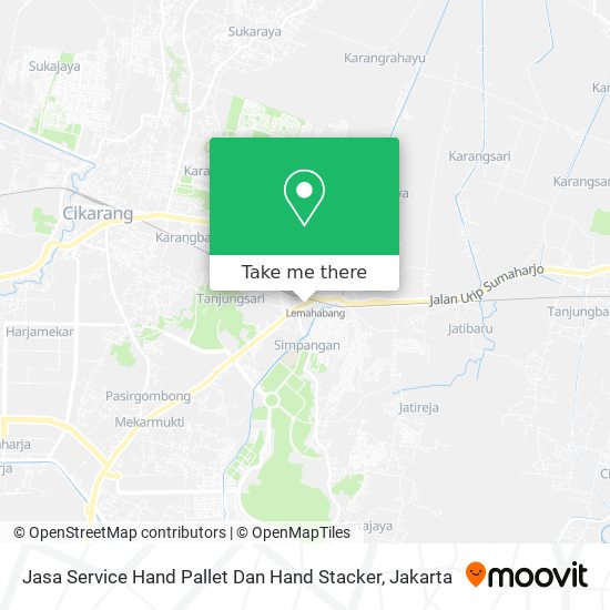 Jasa Service Hand Pallet Dan Hand Stacker map