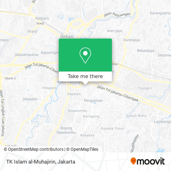 TK Islam al-Muhajirin map