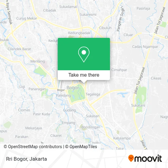 Rri Bogor map