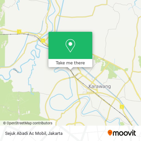 Sejuk Abadi Ac Mobil map