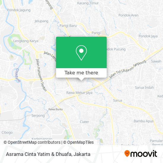 Asrama Cinta Yatim & Dhuafa map