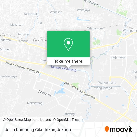 Jalan Kampung Cikedokan map
