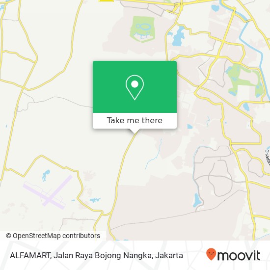 ALFAMART, Jalan Raya Bojong Nangka map