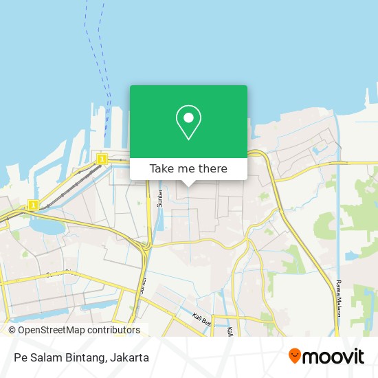 Pe Salam Bintang map