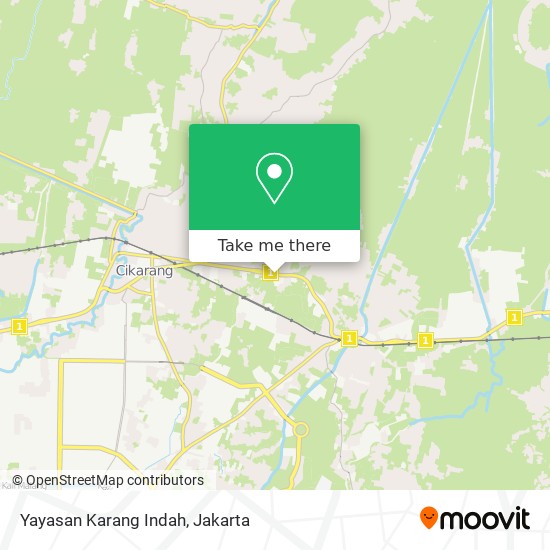 Yayasan Karang Indah map